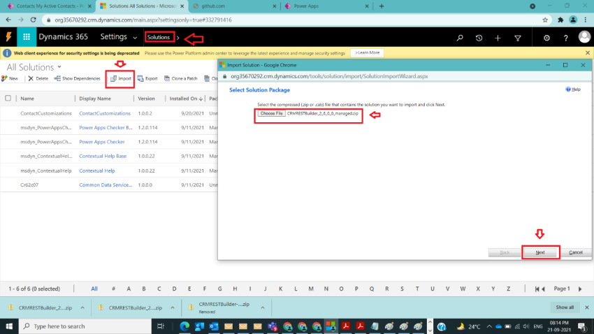 Use CRM REST Builder in Dynamics CRM